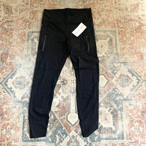 Athleta Rainier Tight Black Size Large Tall NWT